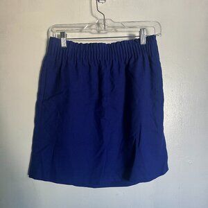 J Crew Cobalt Blue Pocket Skirt
